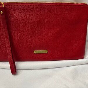 Rebecca Minkoff Red Studded Leather Wristlet